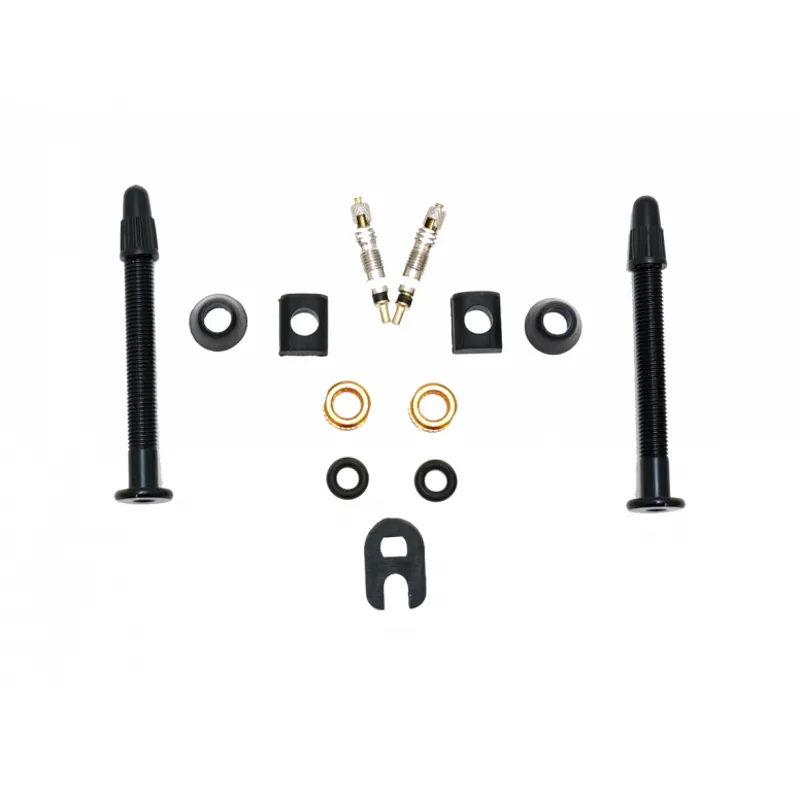 Orange Seal Versa Valves in Black