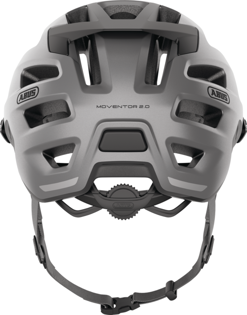 ABUS Moventor 2.0 MTB Helmet in Titanium Silver-2