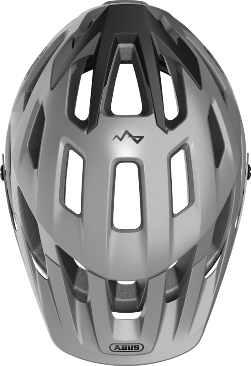ABUS Moventor 2.0 MTB Helmet in Titanium Silver-3