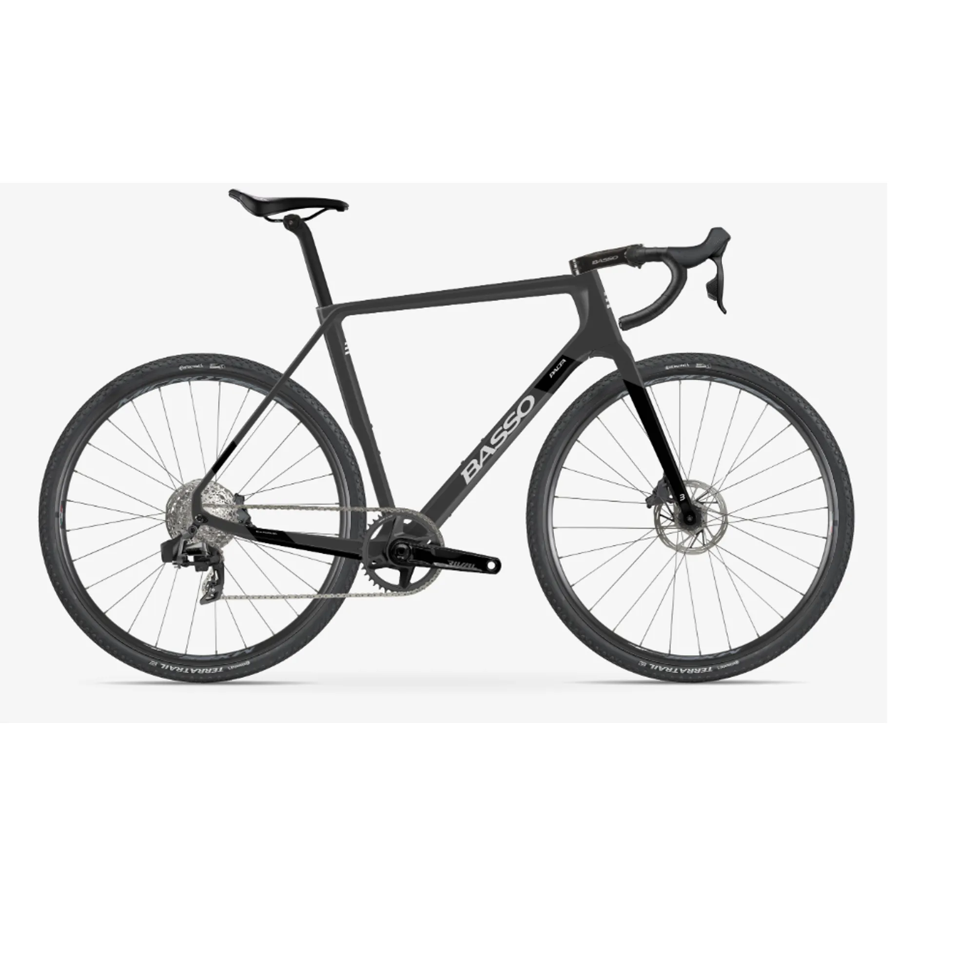Basso Palta Disc Rival AXS MX25 Black Bike Medium