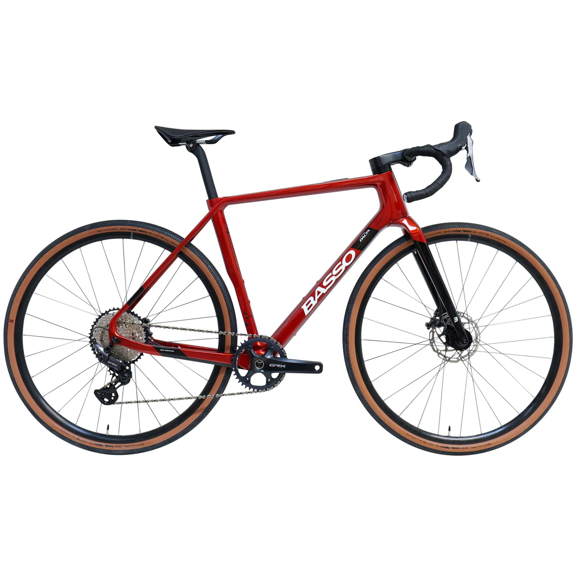Basso Palta GRX 1X12 Gravel Bike Candy Red 2024