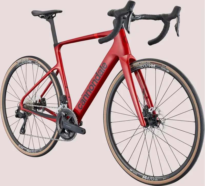 Cannondale Synapse Carbon 4 Endurance Bike in Metallic Red-1