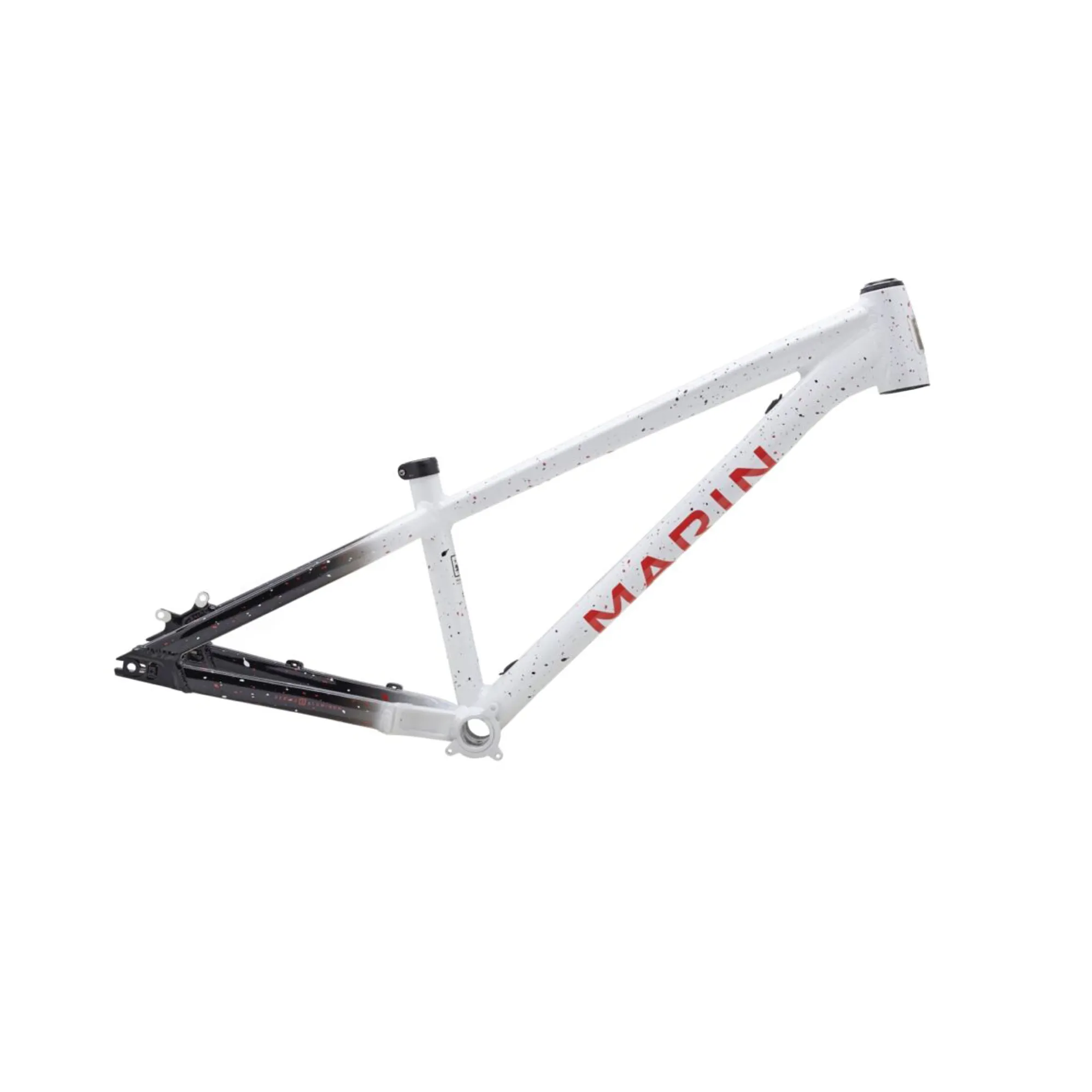 Marin Alcatraz Dirt Frame Kit in Gloss White/Black