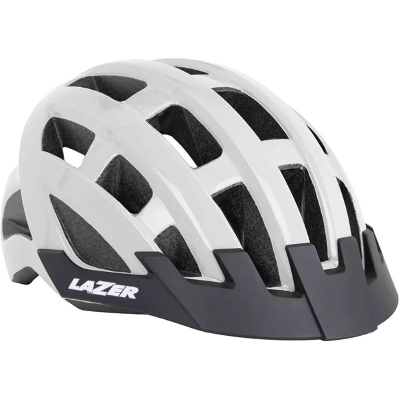 Lazer Compact 54-61cm Uni-Adult Helmet In White