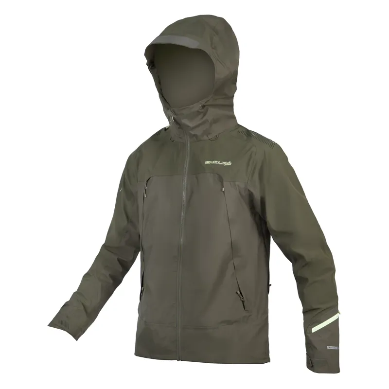 Endura MT500 II Waterproof Jacket in Bottle Green