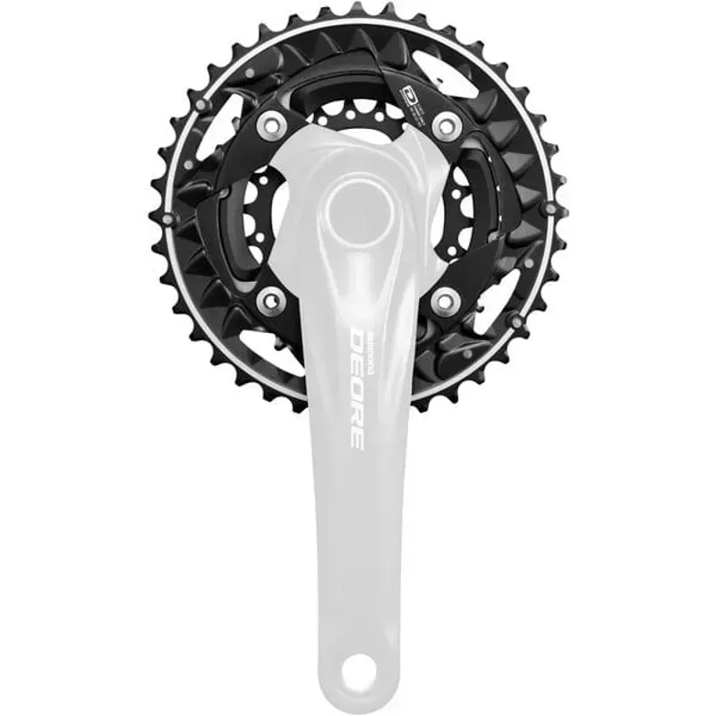 C/RING FCM617 Chainring 38T- AZ Black 38 teeth