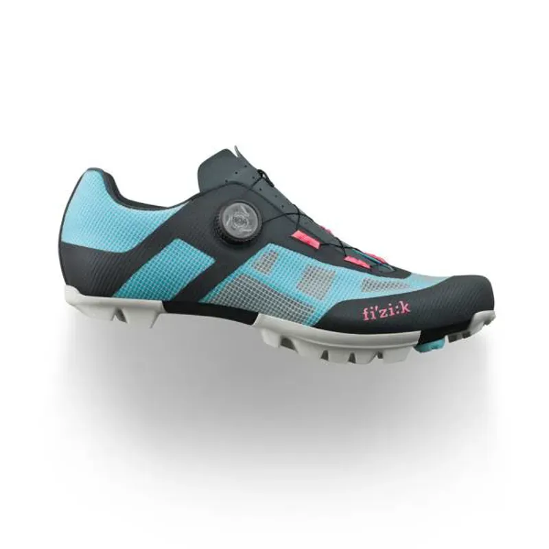 Fizik Vento Proxy Shoes in Sky Blue Reflective