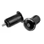 Genetic Endocrine 18.2-22mm Road Bar Plugs in Black