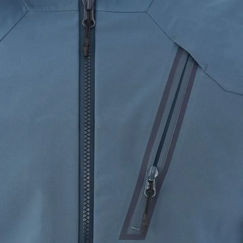 Madison DTE 3-Layer Men's Waterproof Jacket In Lake Blue-3