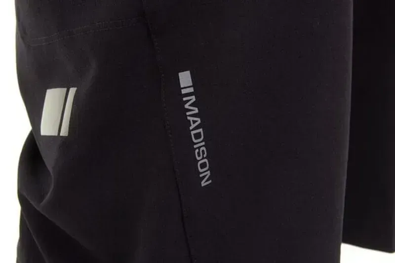 Madison Flux Men's DWR Stretch Trail Short In Black-3