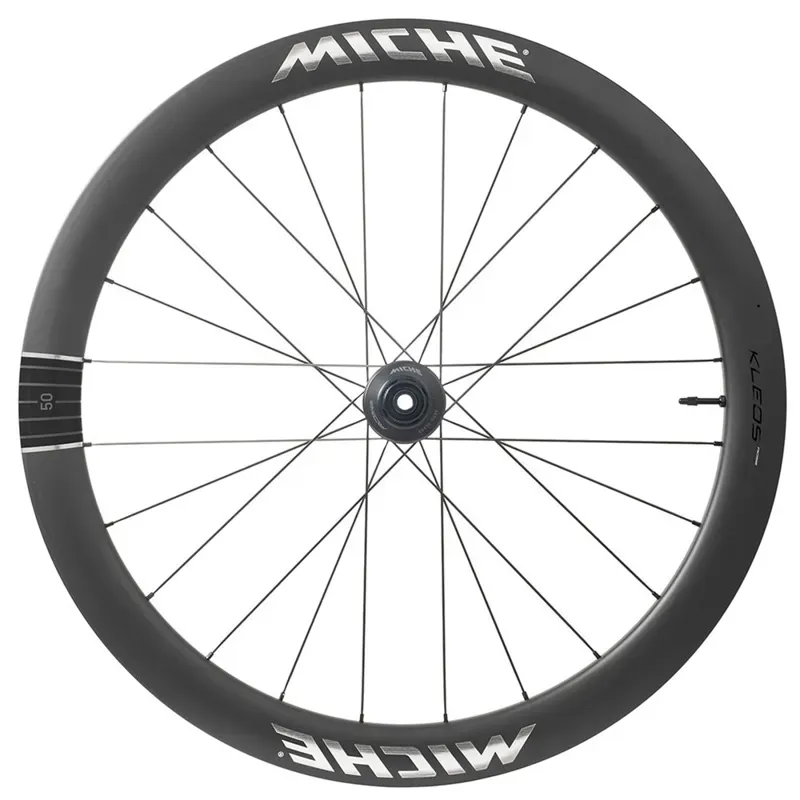 Miche Kleos RD 50mm Team Edition Tubeless Wheels in Black-1