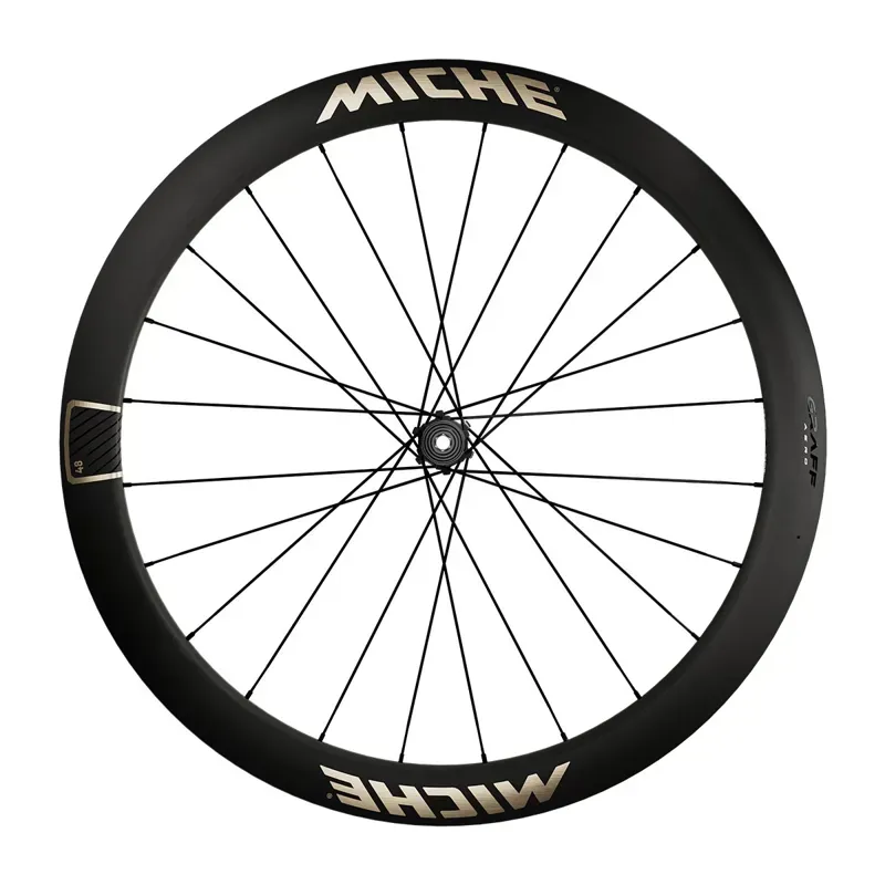 Miche Graff Aero 48 Disc Wheelset in Black-1