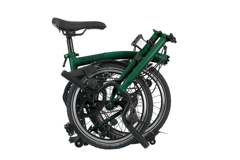 Brompton C Line Urban Racing Green High 6 speed-2