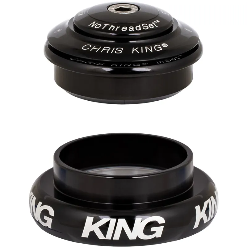 Chris King Inset 7 ZS44/EC44 Headset Black 1 1/8 inch  1 1/2 inch