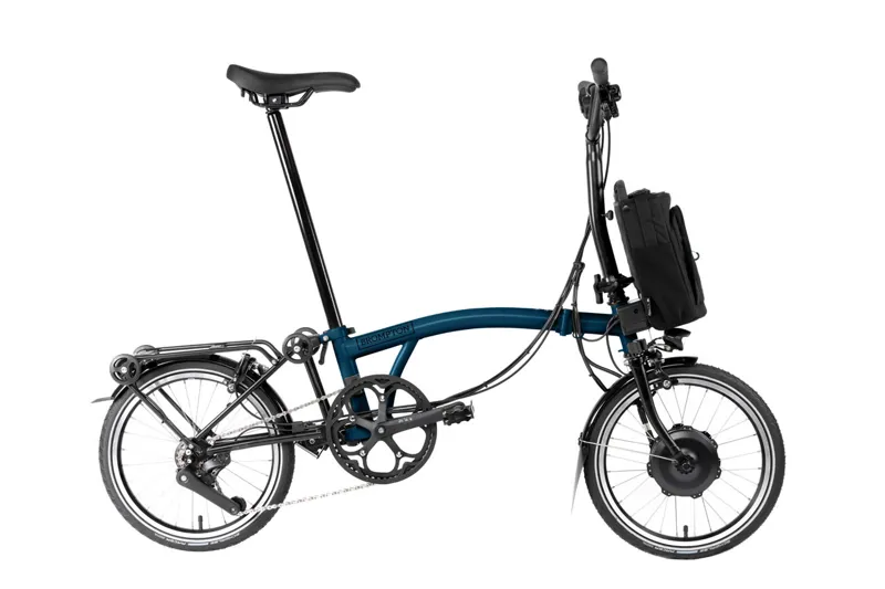 Brompton Electric 4spd Mid Ocean Blue