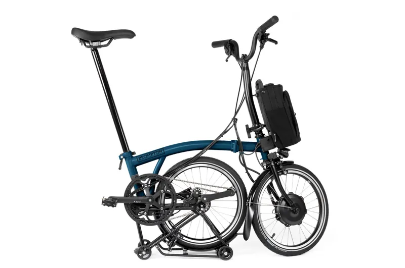 Brompton Electric 4spd Mid Ocean Blue-1