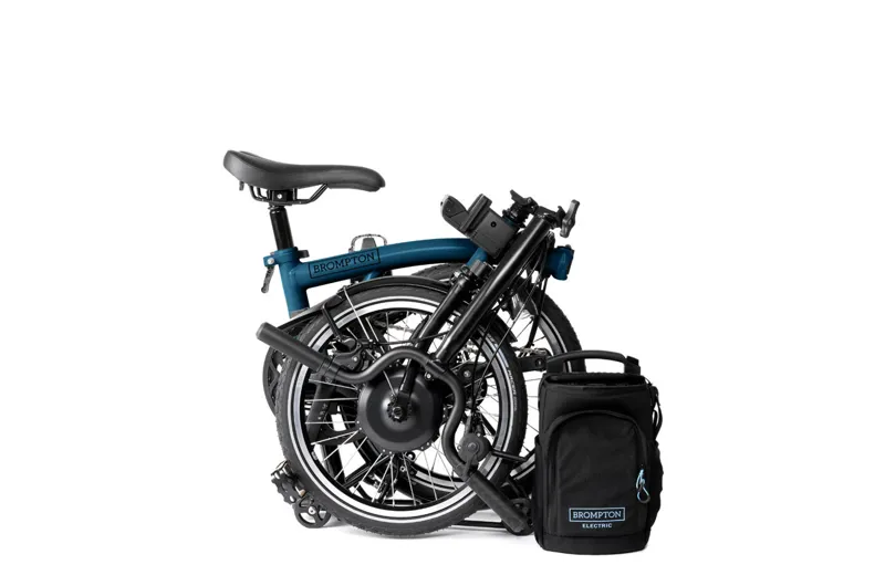Brompton Electric 4spd Mid Ocean Blue-2