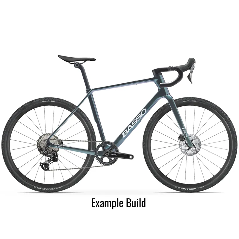 Basso Palta III GRX Di2 12x Galaxy Dream Bike Aurora Green Strato