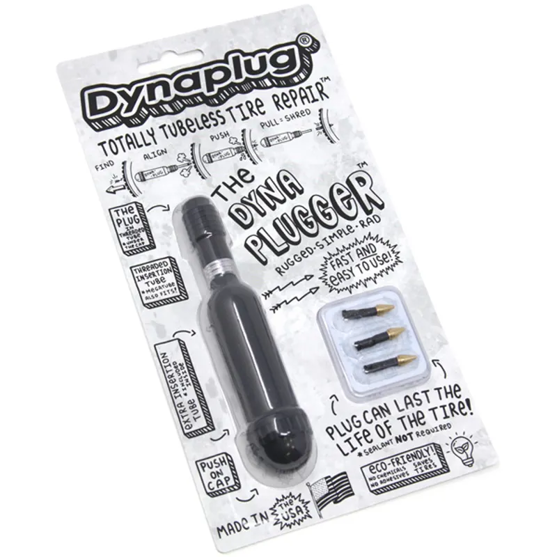 Dynaplugger Tubeless Repair Kit Black one size