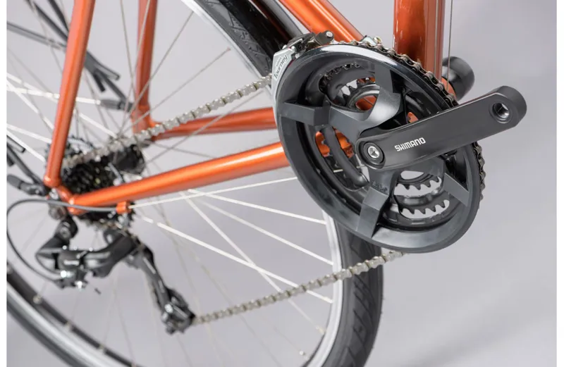 Ridgeback Speed Hybrid Bike in Brown 2021-8