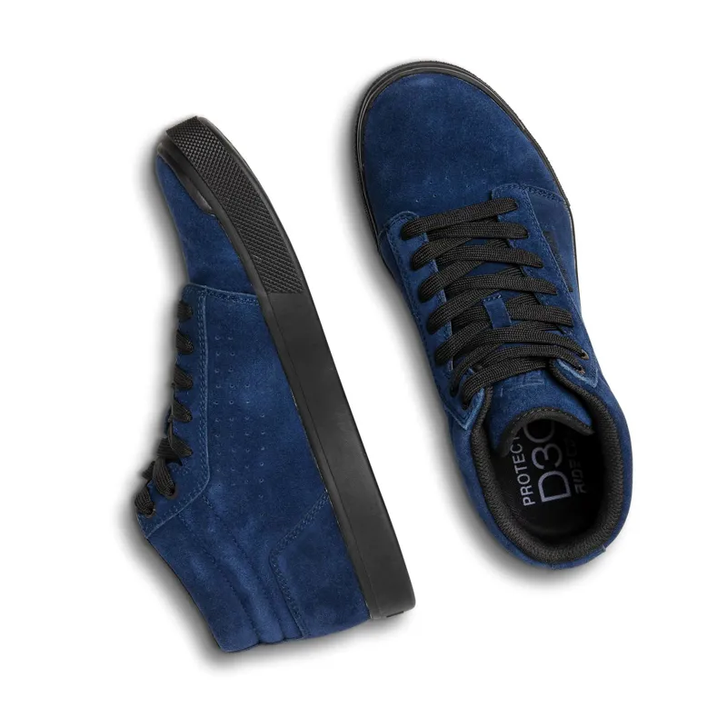 Ride Concepts Vice Mid Shoes in Navy/Black