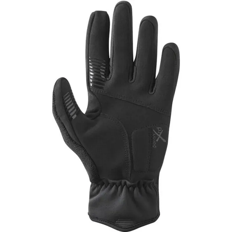 Shimano Clothing Windstopper Insulated Unisex Gloves in Black-1