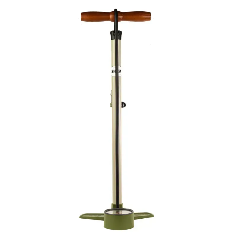 Silca Terra Floor Pump in Green