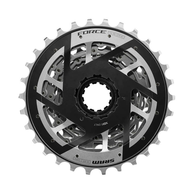SRAM Force XG-1270 12-speed Cassette in Silver-12