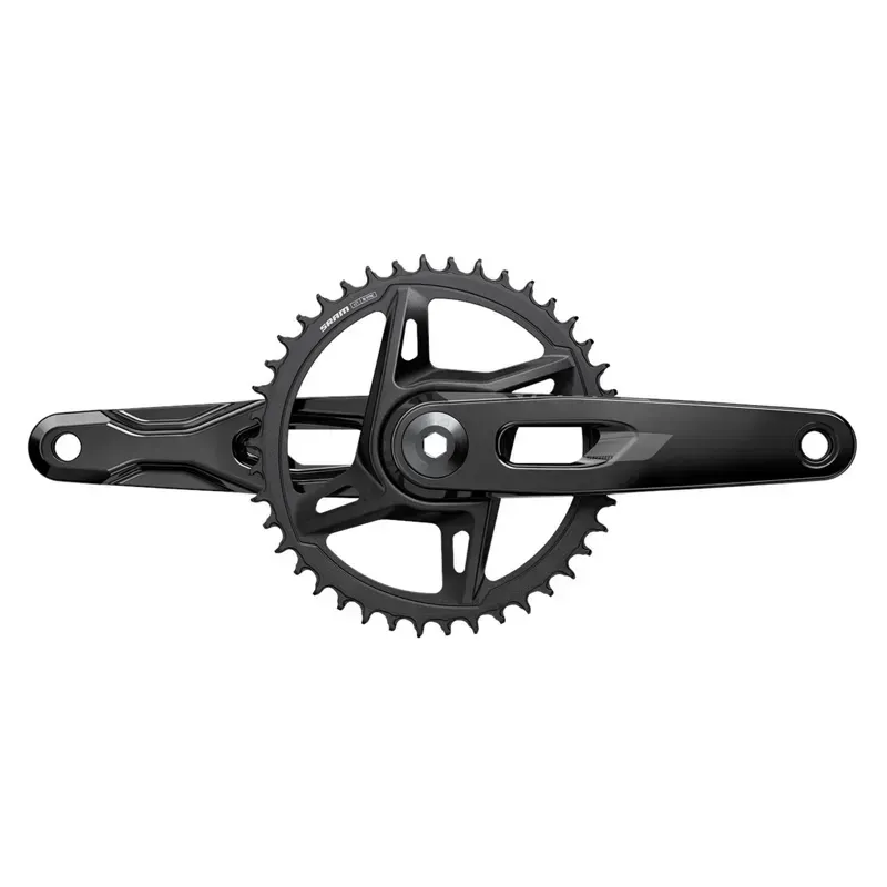 SRAM Rival 1x E1 XPLR Dub Wide DM 42-tooth Crankset w/o BB in Black