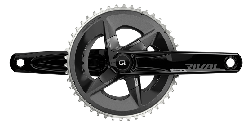 SRAM Rival D1 Dub Quarq Road Power Meter w/o BB in Black-3