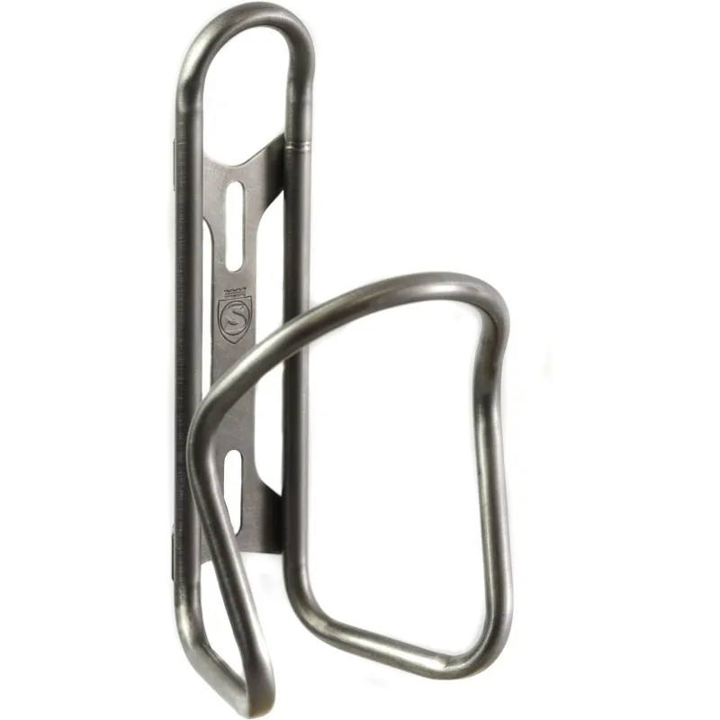 Silca Sicuro Titanium Bottle Cages in Silver