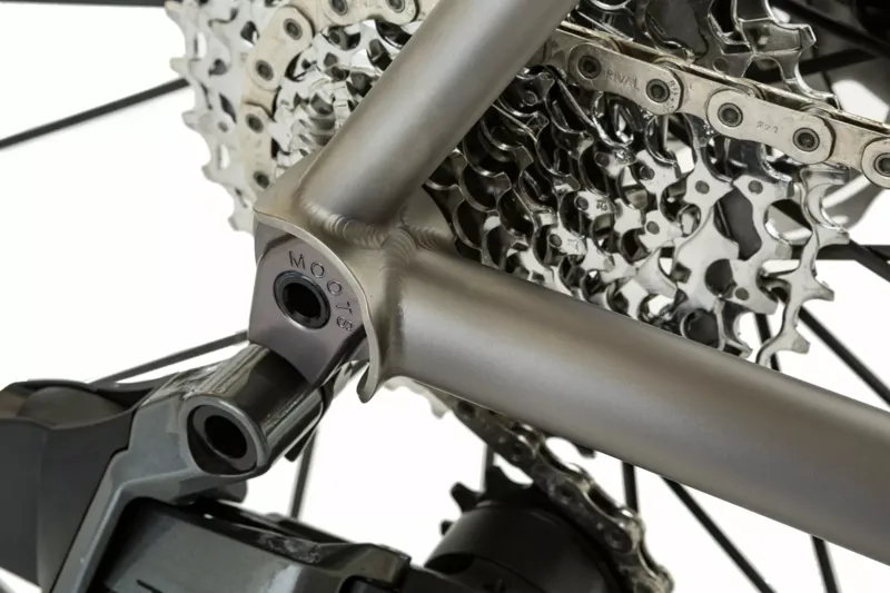 Moots Vamoots 33 Frame And Fork - Di2 54cm Titanium Road Frame-5